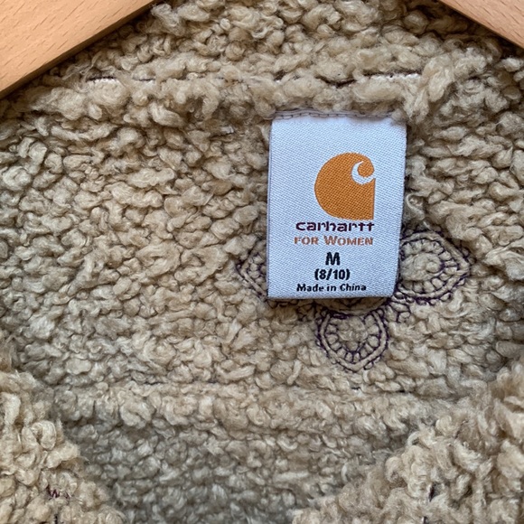 Carhartt vintage Sherpa lined chore barn long coat - Picture 6 of 7